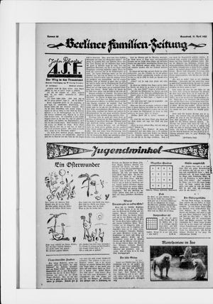 Berliner Volkszeitung vom 11.04.1925