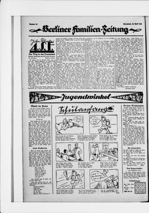 Berliner Volkszeitung vom 18.04.1925