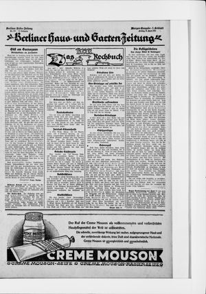 Berliner Volkszeitung vom 24.04.1925