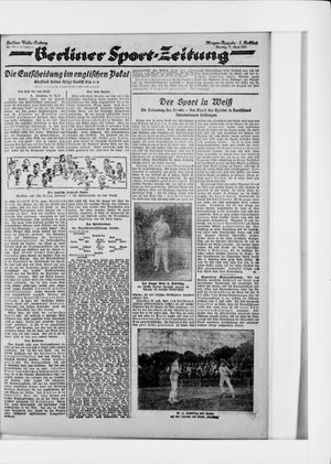 Berliner Volkszeitung vom 28.04.1925
