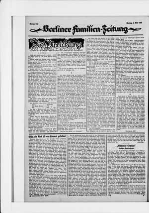 Berliner Volkszeitung vom 04.05.1925