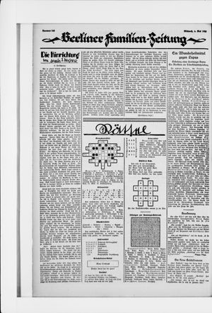 Berliner Volkszeitung vom 06.05.1925