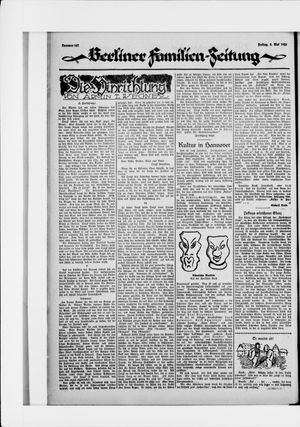 Berliner Volkszeitung vom 08.05.1925