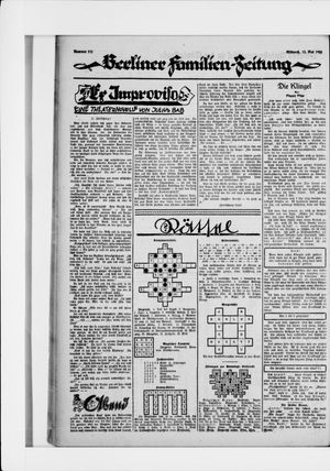 Berliner Volkszeitung vom 13.05.1925