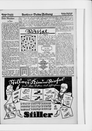 Berliner Volkszeitung vom 17.05.1925