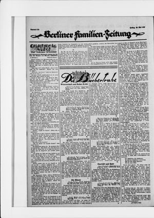Berliner Volkszeitung vom 22.05.1925