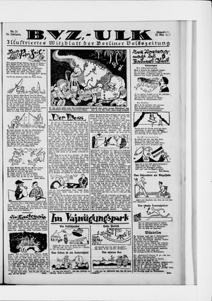 Berliner Volkszeitung vom 23.05.1925