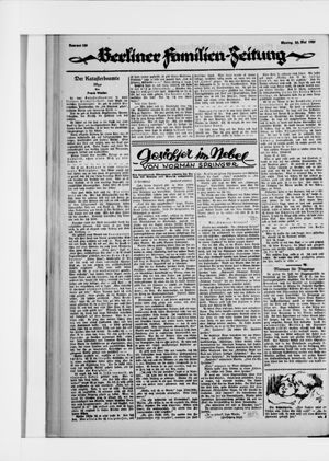 Berliner Volkszeitung vom 25.05.1925