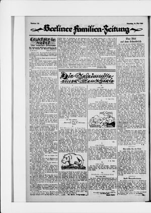 Berliner Volkszeitung vom 26.05.1925