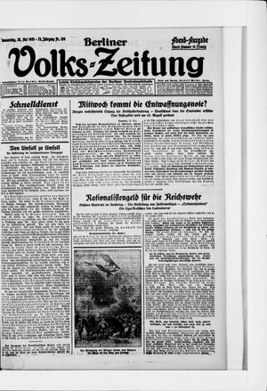 Berliner Volkszeitung vom 28.05.1925