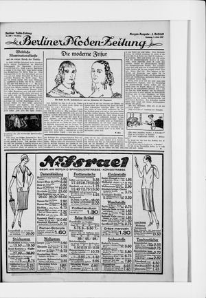 Berliner Volkszeitung vom 07.06.1925