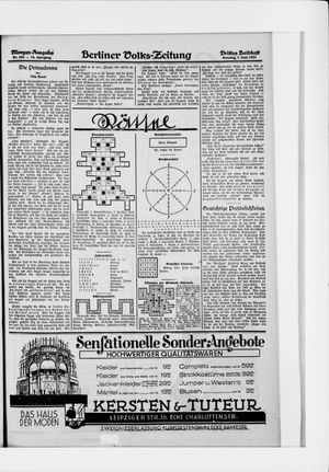 Berliner Volkszeitung vom 07.06.1925
