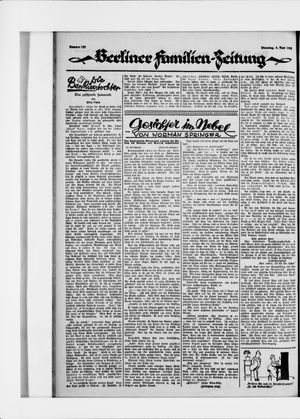 Berliner Volkszeitung vom 09.06.1925