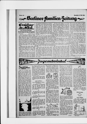 Berliner Volkszeitung on Jun 13, 1925