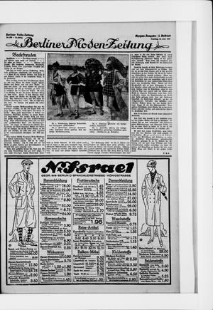 Berliner Volkszeitung vom 14.06.1925