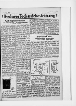 Berliner Volkszeitung vom 18.06.1925