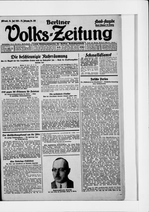 Berliner Volkszeitung vom 24.06.1925