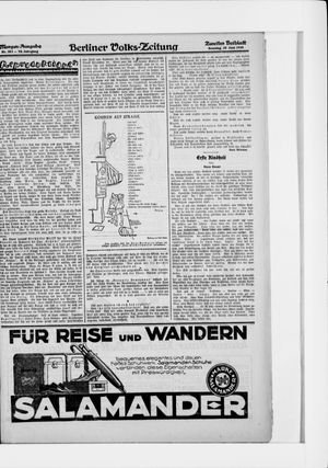 Berliner Volkszeitung on Jun 28, 1925