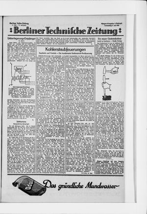 Berliner Volkszeitung vom 02.07.1925