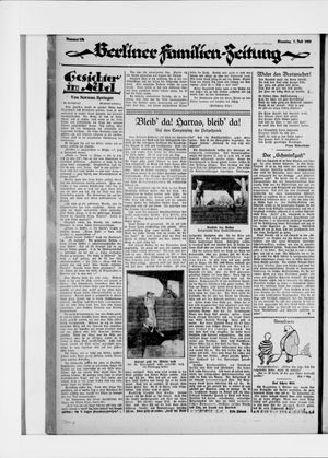 Berliner Volkszeitung vom 07.07.1925