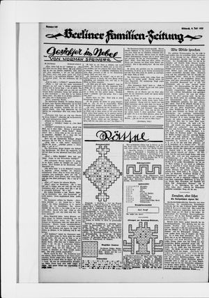 Berliner Volkszeitung vom 08.07.1925