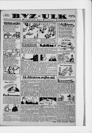 Berliner Volkszeitung vom 11.07.1925