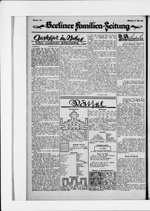 Berliner Volkszeitung vom 15.07.1925