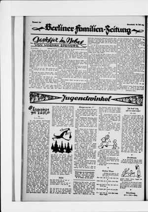 Berliner Volkszeitung vom 18.07.1925