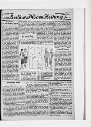 Berliner Volkszeitung vom 19.07.1925
