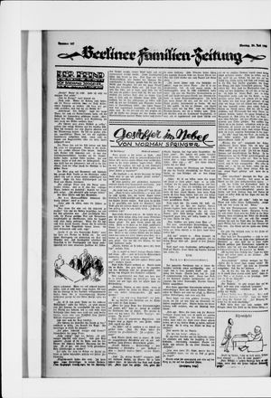 Berliner Volkszeitung vom 20.07.1925