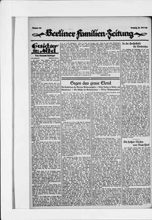 Berliner Volkszeitung vom 21.07.1925