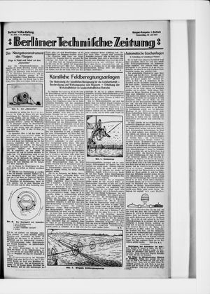 Berliner Volkszeitung on Jul 23, 1925