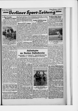 Berliner Volkszeitung on Aug 4, 1925