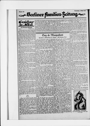 Berliner Volkszeitung vom 06.08.1925