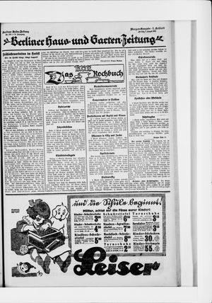 Berliner Volkszeitung vom 07.08.1925