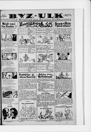 Berliner Volkszeitung vom 15.08.1925
