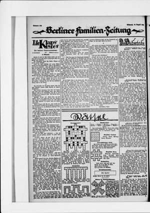 Berliner Volkszeitung vom 19.08.1925