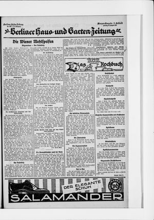 Berliner Volkszeitung vom 28.08.1925