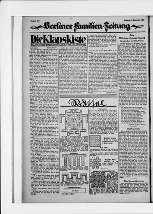 Berliner Volkszeitung vom 02.09.1925