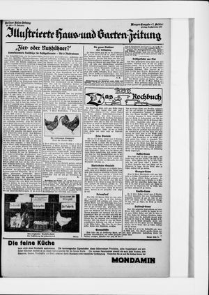 Berliner Volkszeitung vom 25.09.1925