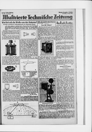 Berliner Volkszeitung vom 08.10.1925