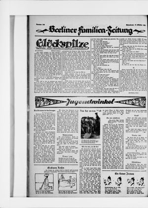 Berliner Volkszeitung vom 17.10.1925