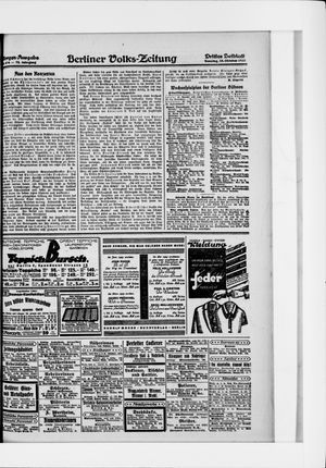 Berliner Volkszeitung vom 18.10.1925