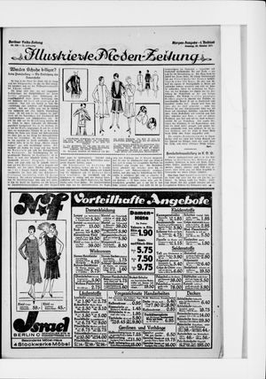 Berliner Volkszeitung vom 25.10.1925