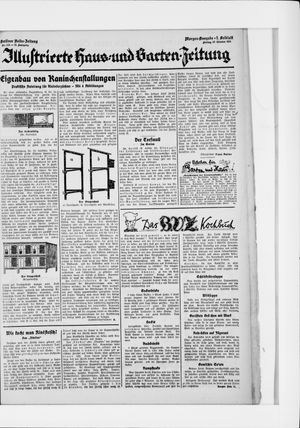 Berliner Volkszeitung vom 30.10.1925