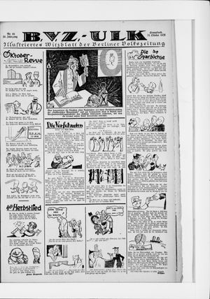 Berliner Volkszeitung vom 31.10.1925