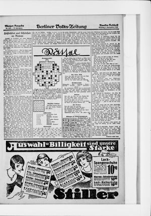 Berliner Volkszeitung on Nov 1, 1925