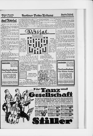 Berliner Volkszeitung vom 08.11.1925
