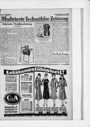 Berliner Volkszeitung vom 12.11.1925