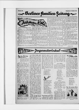 Berliner Volkszeitung on Nov 21, 1925
